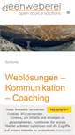 Mobile Screenshot of ideenweberei.com